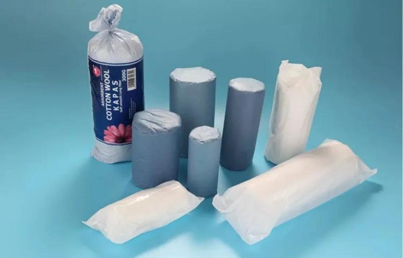 Degreased Absorbent Big Cotton Fabric Roll Bulk Medical Dressing100% Cotton Jumbo Gauze Rolls White 28*24 Mesh