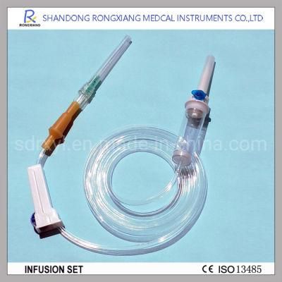 Disposable Infusion Set with Luer Lock Needle