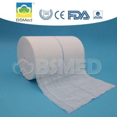 Medical Supply 100% Cotton Wool Gauze Roll FDA Ce ISO Certificates