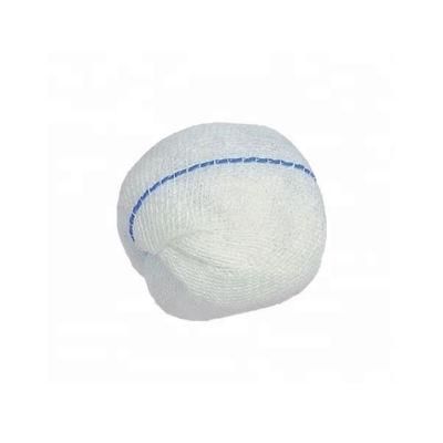Disposable Gauze Ball with X-ray Detectable Thread