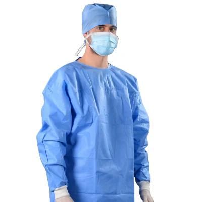 SMS Isolation Gown Disposable Surgeon Gowns for Hospital