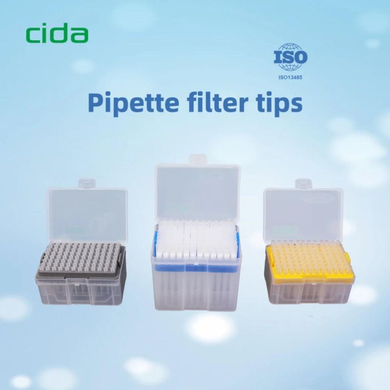 Medical Laboratory Disposables Sterile 10UL 100UL 200UL 1000UL Universal Micro Pipette Filter Tips Manufacturers