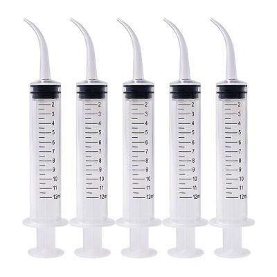 CE ISO Approval Disposable Medical Instrument Transparent PP Irrigation Syringe