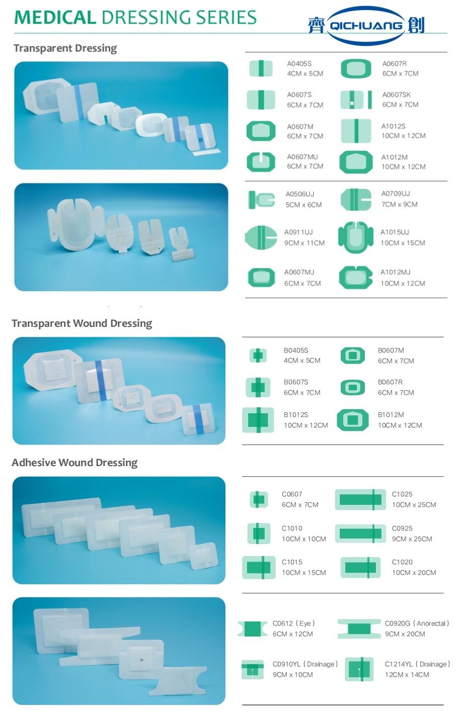 Adhesive Medical Transparent Disposable Dressing with OEM Service