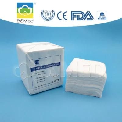 100%Cotton Medical Supply Disposable Products Cotton Gauze Swab Pad