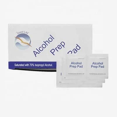Disposable Alcohol Prep Pad for Disinfection Use 2% Chlorhexidine