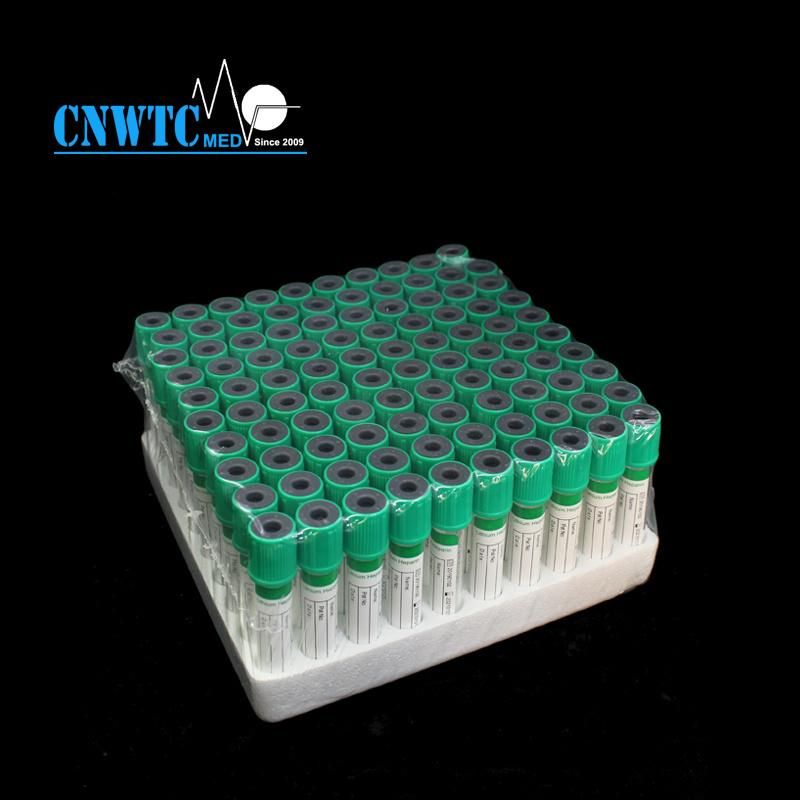 Lithium Heparin Vacuum Vacuum Blood Collection Tube