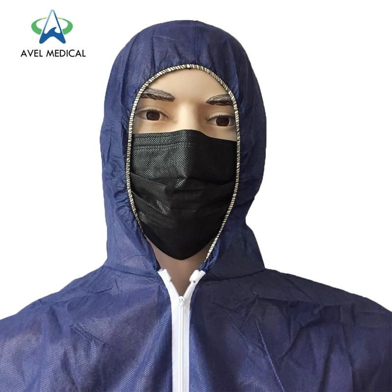 Medical Products AAMI Level 1/2/3 En13795 PP/PE/SMS Disposable Waterproof Medical Surgical Protective Non-Woven Isolation Gown for Medical/Lab/Food/Healthcare