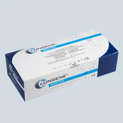 Lungene CE-Marked 2020 Infectious Disease Rapid Antigen Diagnostic Test Kit Exporting Whitelist
