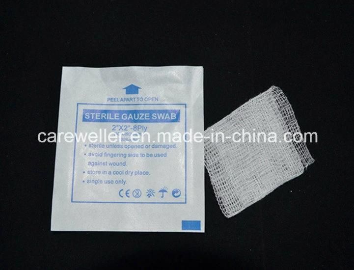 Sterile Absorbent Cotton Gauze Swab/ Gauze Pad