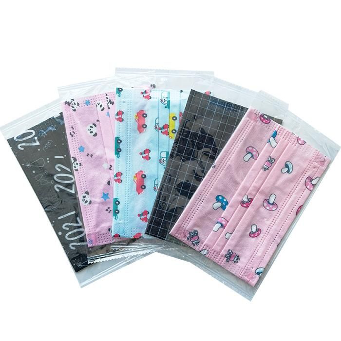 Manufacturer Medical 3 Layers Nonwoven High Filtration Anti-Splash Fashionable Cute Printings Workshop Disposable Surgical Mask