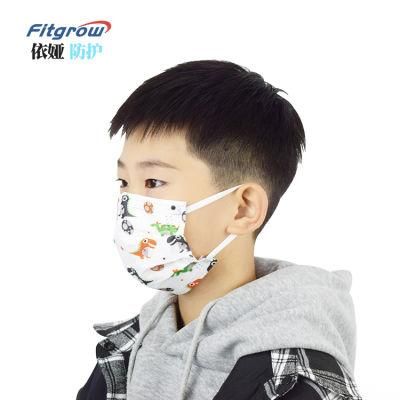 High Quality Factory Direct Price Kids Face Mask Cute Printing Pattern Ear Loop Children Kids Mascarillas