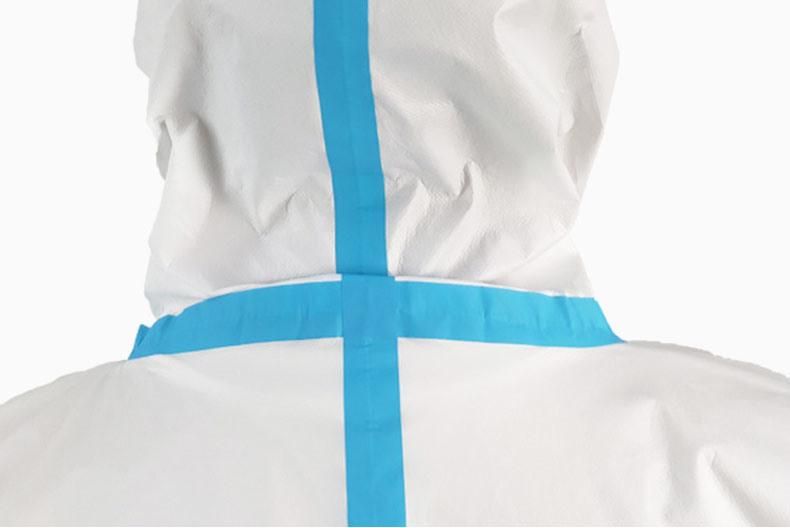 Disposable Single Use White Protective Coverall