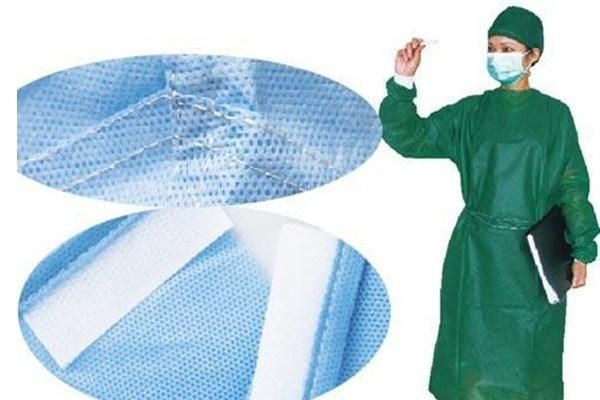 pp pe sms smms spunlace medical sterile disposable surgical gown