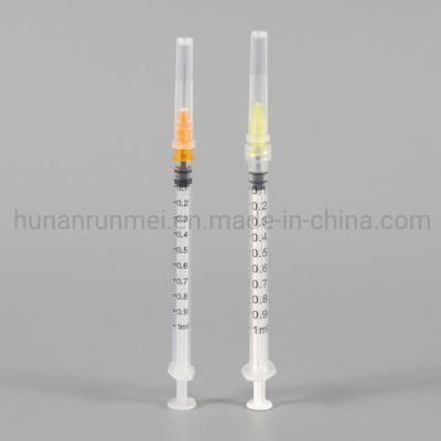 CE FDA Certification Disposable Sterile 3ml 5ml 10ml Syringes for Vaccine Injection