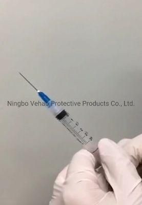 Auto Disable Medical Retractable Needle Vaccine Syringe