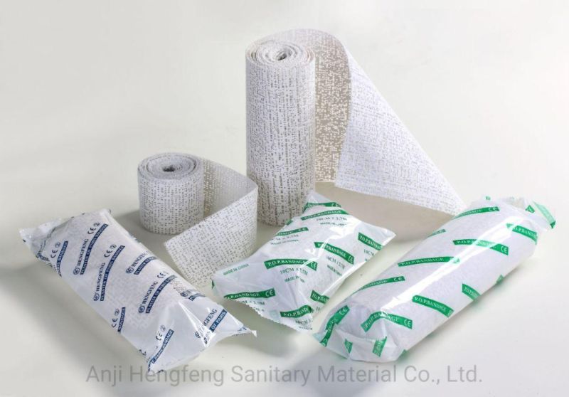 OEM Quickly Qry Medical Pop Bandage Plaster of Paris Bandage Manufacturer with CE ISO