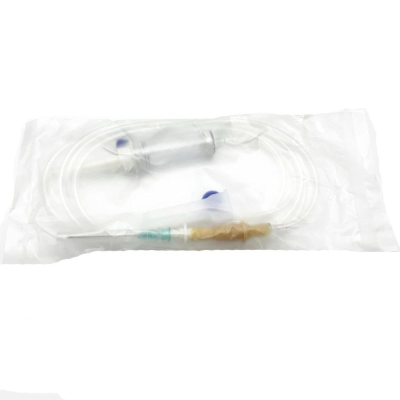 Disposable Medical Infusion Set with Needle CE Approval