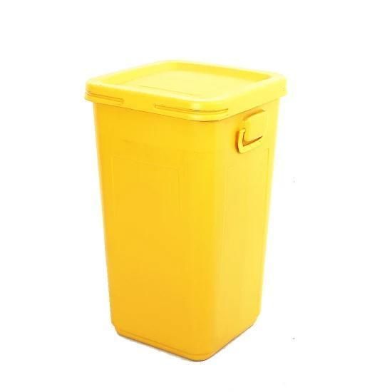 Plastic Safety Box for Syringes Round Sharps Container Sharp Box Medical Waste Container