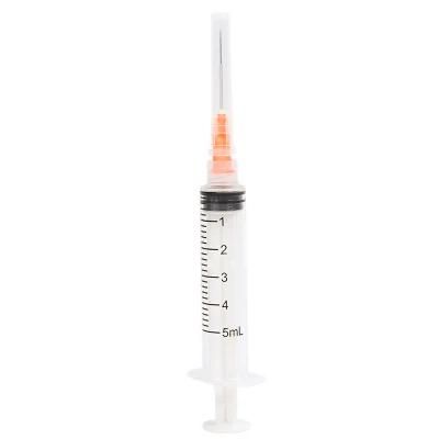 Wholesale Medical Supply Insulin Syringes and Needles Disposable 5ml
