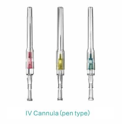 Different Colors of Disposable Medical IV Cannula