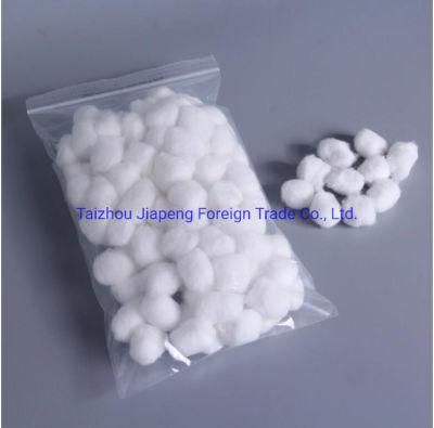 100% Nature Cotton Medical Absorbent Non-Sterilized and Sterilized Cotton Balls