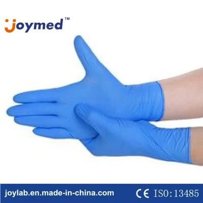 Made in China Powder Free Disposable Medical Examination Nitrile Gloves