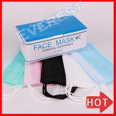 Machine Made Disposable 3ply Nonwoven Face