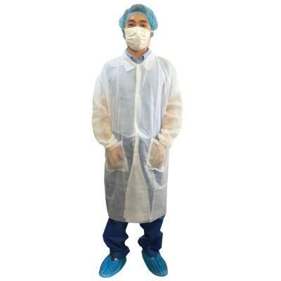 Disposable PP SMS Nonwoven Lab Coat Kids Lab Coats Cheap
