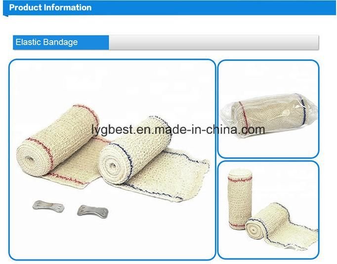 100% Disposable Medical Supply Gauze Bandage Roll for Wound Dressings