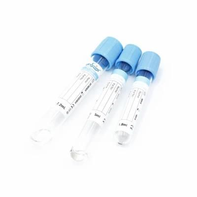 Vacuum Plastic Blue Cap PT Sodium Citrate Blood Collection Tube