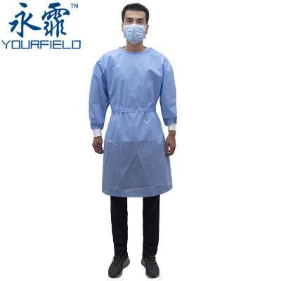 Laboratory Hospital Used Disposable Isolation Gown Manufacture