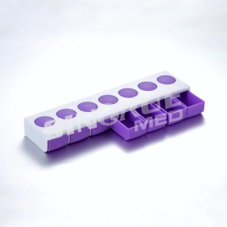 Home Use 7 Case PVC Pill Box