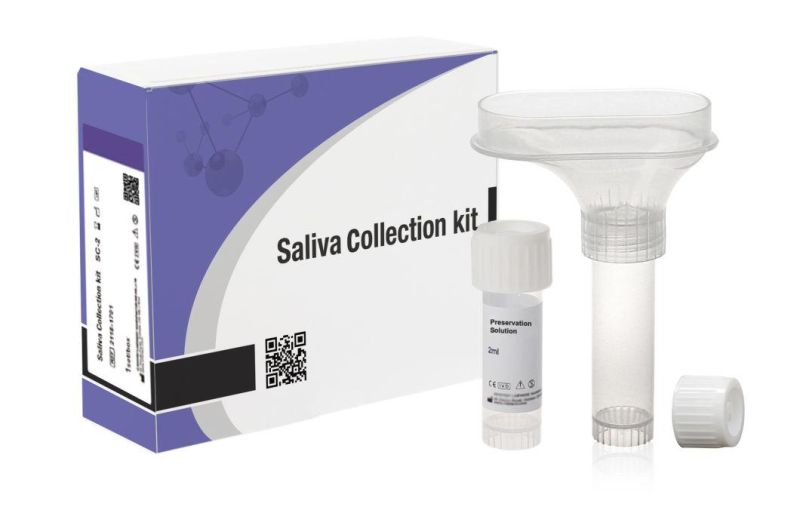 CE Approved Saliva Collection Kit Saliva Collection System for Virus Rna/DNA Extracting