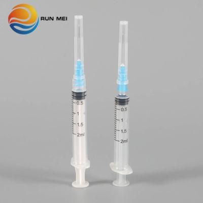 CE Approved Single Use Syringe with Needle, Factory Price, 1 Ml, 2 Ml, 2.5 Ml, 3 Ml Variety of Specifications to Choose