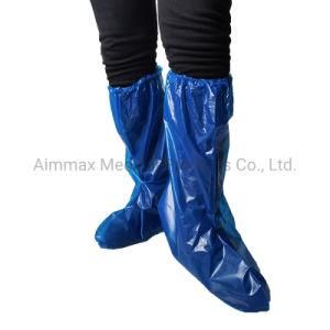 Disposable Long PE Boot Shoe Covers 13G for Protection