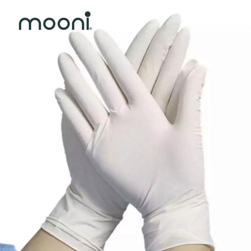 General Medical Supplies Powder Free Non Sterile Latex Disposable Medical Examination Gloves