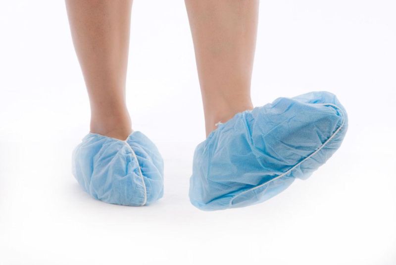 Disposable Water Resistance Medical Use Non-Woven Shoe Cover for Operating/Pharmacy