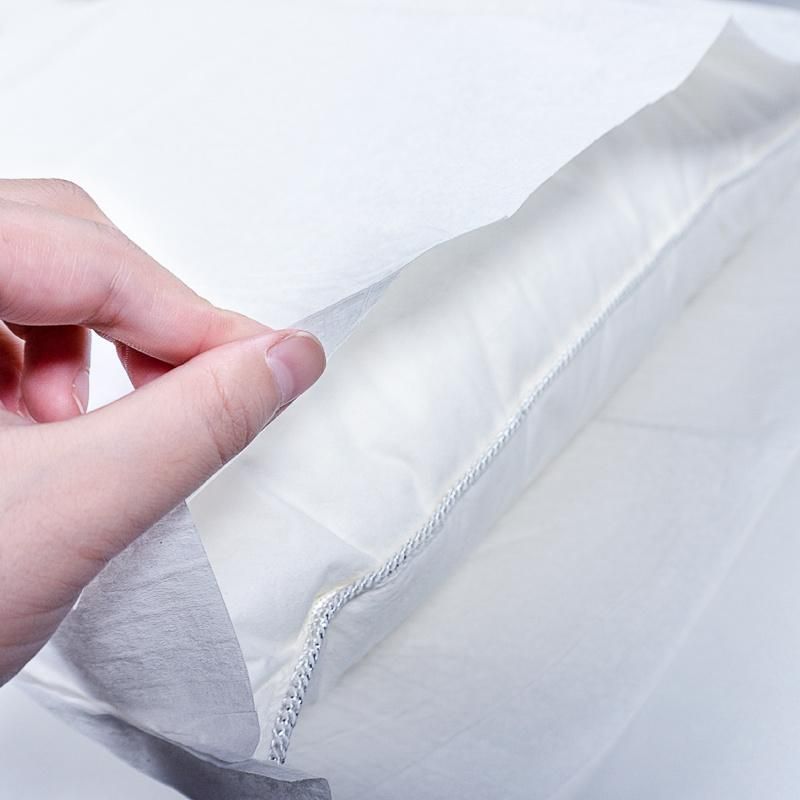 Nonwoven Tissue Poly Pillow Case Cover for Home Hotel with Good Price