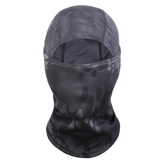 Camouflage Balaclava Hood Ninja Outdoor Cycling Motorcycle Hunting Military Tactical Helmet Liner Gear Full Face Mask