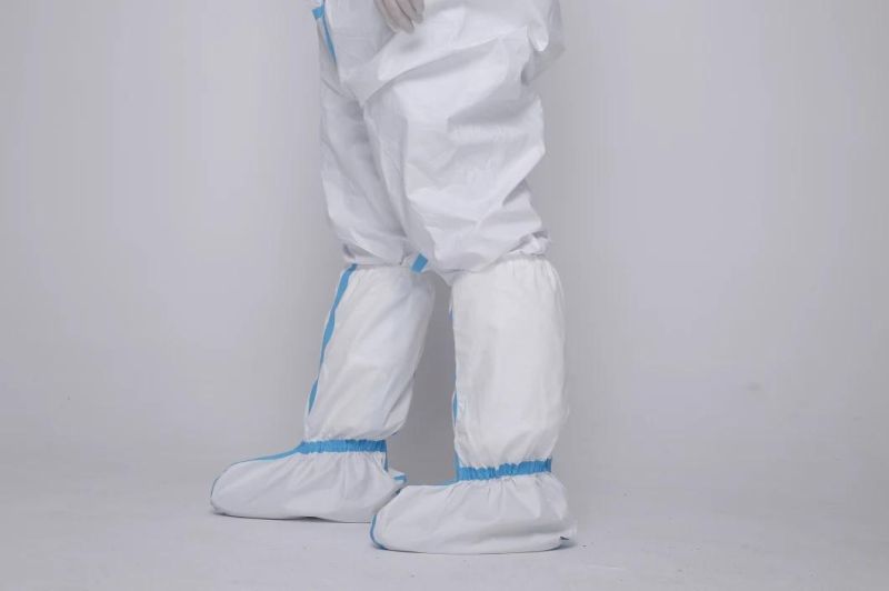 75GSM Sterile Emergency Disposable Protective Coveralls with Shoe Cover
