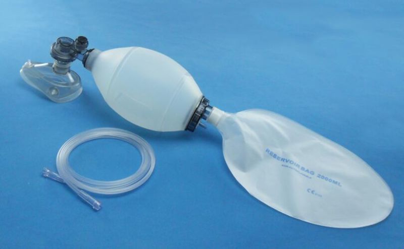 Wholesale PVC First Aid Silicone Resuscitator Adult Silicone Resuscitator Silicone Resuscitator Infant