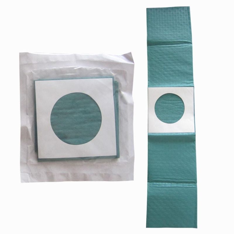 Factory Direct Supply Minor Procedure Surgical Drape with Circular Aperture