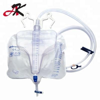 Alps Wholesale Drainage Foley Catheter Male Female Portable Urine Bag