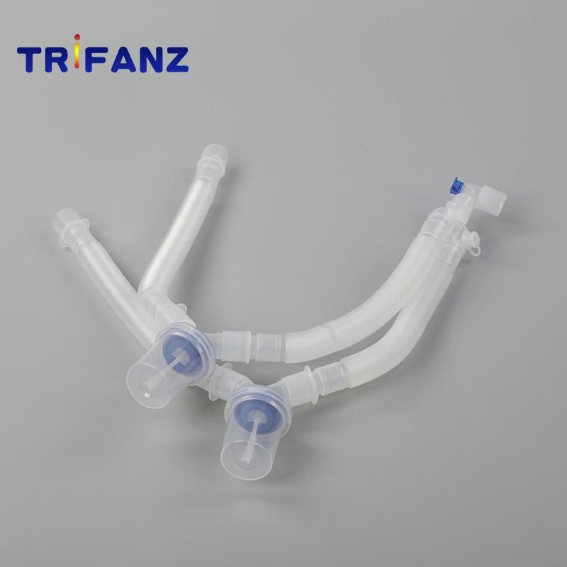 Disposable Medical Corrugated Tube Anesthesia Ventilator Breathing Circuit