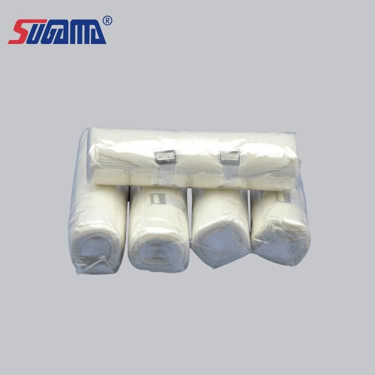 High Elastic Cotton Crepe Bandage for Medical Use