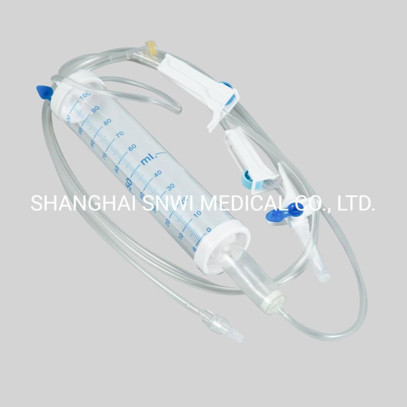 3 Part Luer Slip or Luer Lock Safety Medical Disposable Plastic Syringe with Needle