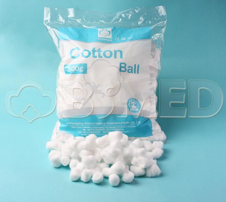 Disposable Medical Surgical Absorbent Bleached Cotton Ball