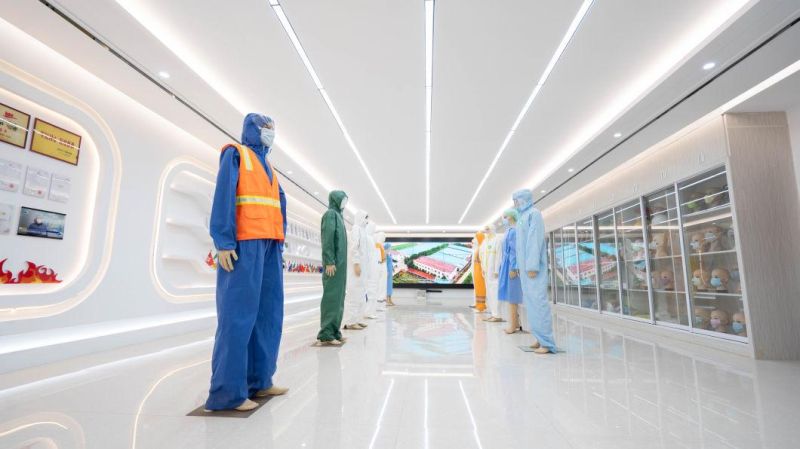 Disposable Chemical Protection Garments for Mining Antistatic Breathable Workwear