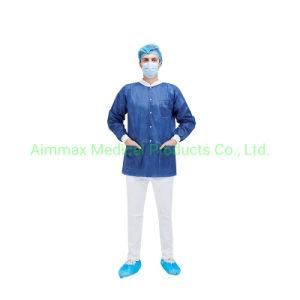 Waterproof Disposable Uniform Product Type and Woven Fabric Type Lab Coat